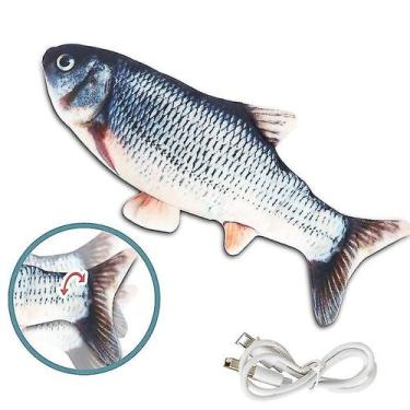 Imagem de Cat Toy Shxx Flopping Fish com Catnip Bag Motion - Gloome Store
