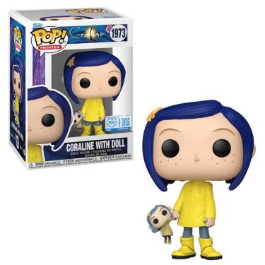 Imagem de Boneco Funko Pop! Exclusivo Coraline - Coraline com Boneca