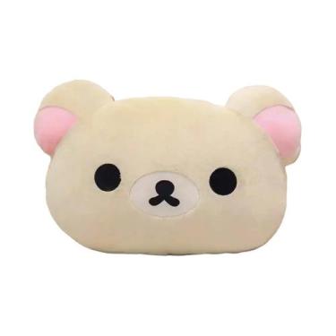 Imagem de Almofada De Pelúcia Rilakkuma Fofa E Macia, Brinquedo De Urso De Desen