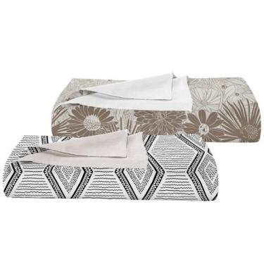 Imagem de Kit 2 Colchas Solteiro Teka Allegro Plus 90 fios 150x230 cm