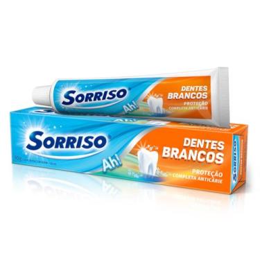 Imagem de pasta de dente - sorriso