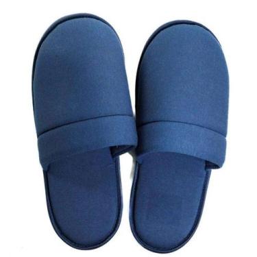 Imagem de Pantufa Textil Mafeçolli Masculino, Marinho, 35/36
