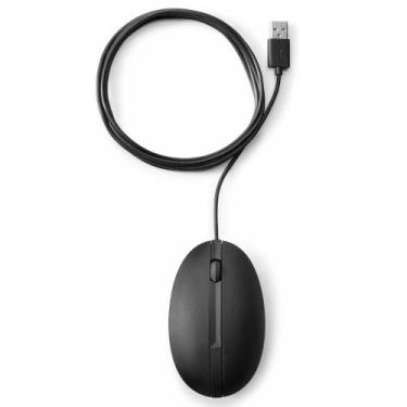 Imagem de Mouse HP 320M USB Preto 1000 DPI Ambidestro Plug Play Confortável Orig