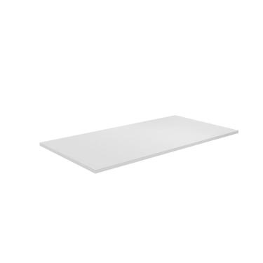 Imagem de Tampo de Balcão A01 MDP 12-15mm 100cm Branco para Cozinha Acabamento UV Bordas PVC D'Rossi