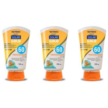 Imagem de Kit 3un Protetor Solar Corporal Kids FPS 60 Toque Seco 125ml Solar Gol