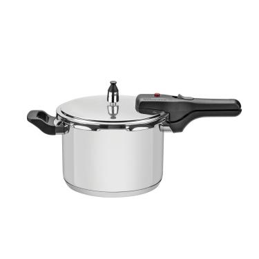 Imagem de Panela De Pressão Tramontina Brava Em Aço Inox Com Fundo Triplo 20 Cm 4,5 L