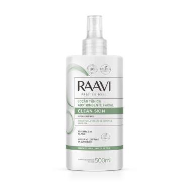Imagem de Loção Tônica Adstringente Facial Clean Skin Raavi 500ml, 500ml