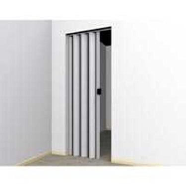 Imagem de Porta Sanfonada 60 x 210m Plasbil Cinza