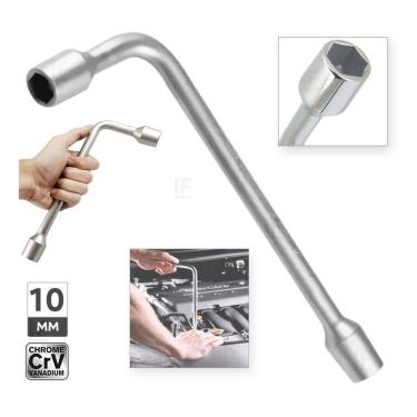 Imagem de Chave Biela Tipo L De 10mm Niquelado