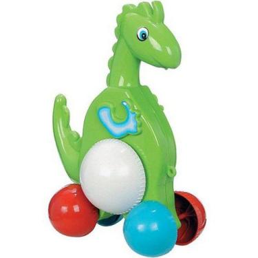 Imagem de Dinossauro - Merco Toys Verde E Lilás - Mercotoys