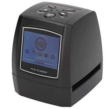 Imagem de Scanner de filme, suporte para cartão de 32GB Scanner eficiente para visualização de imagens Conector UE AC100-240V para estúdio fotográfico;