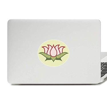 Imagem de Adesivo de notebook com estampa de lótus da China com emblema de vinil para laptop
