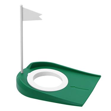Imagem de LZKW Copo de golfe portátil de plástico móvel, copo de putting, buraco de golfe para uso externo para uso interno