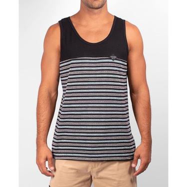 Imagem de Camiseta Regata Rip Curl Melting Stripe Black-Masculino