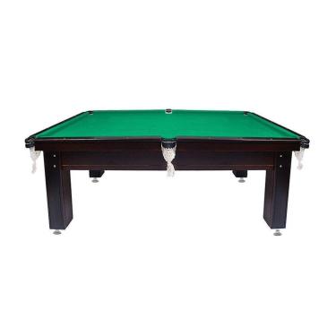 Imagem de Mesa de Sinuca Bilhar Dinâmica Diversões Black & Green Semioficial 2,20x1,20m-Unissex