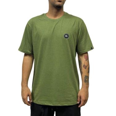 Imagem de Camiseta Quiksilver Transfer Round- Verde Militar-Masculino