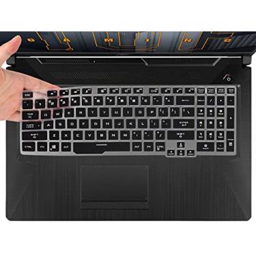 Imagem de Capa de teclado para ASUS TUF Gaming F15 FX506LH / TUF Gaming A15 TUF506IU-ES74 TUF506IV-AS76 FA506IH-AS53, ASUS TUF-F17 A17 TUF706IU FX706LI-ES53 RS53 FX706HC FX706H; Película de teclado para laptop