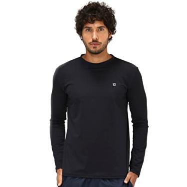 Imagem de CAMISETA UVPRO MANGA LONGA MASCULINA PRETO UVLINE
