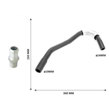 Imagem de Conexao e Mangueira Cabecote Reservatorio Fiesta Ecosport 2s658b081fa 