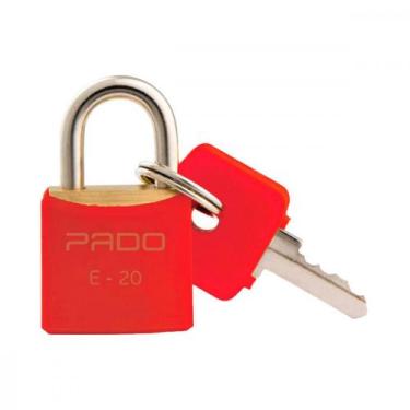 Imagem de Cadeado Pado Color 20 Vermelho - pado cadeados