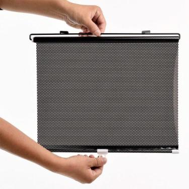 Imagem de Cortina Automatica Retratil Isolamento Termico Preto 40x60 - Open Star