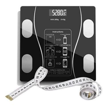 Imagem de Balança Digital Corpo Bioimpedância  180 Kg Envio Imediato - Art House