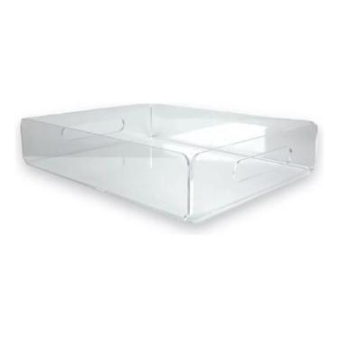 Imagem de Bandeja De Acrílico M Transparente 3mm 20 X 25 - CNC Sorocaba