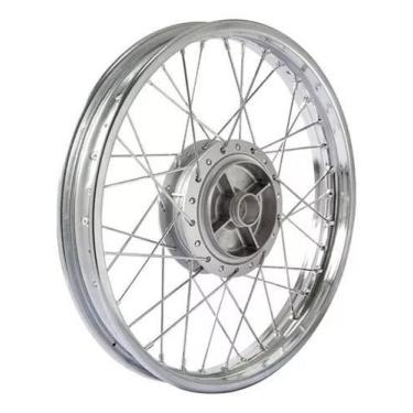 Imagem de Roda Traseira Cg Titan Fan 150 2004/2017 Cromado Raio 4mm - Fabreck / 