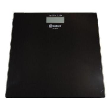 Imagem de Balança Digital Corporal Preta Banheiro Até 180 Kg Dc-b035 - Dotcell, 