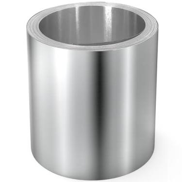 Imagem de Rolo intermitente de alumínio de 10 cm x 15 m - Rolos piscantes para telhados para vedar portas de janelas, áreas à prova de intempéries