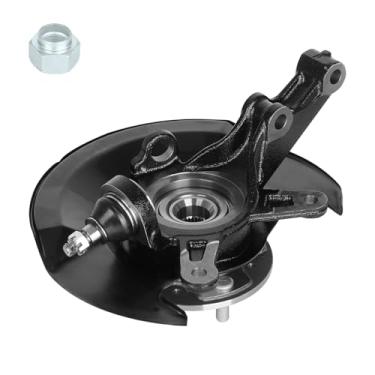 Imagem de Conjunto de junta de direção dianteira e cubo de rolamento de roda para Honda Civic 2001-2002 L4 1,7L, lado direito do passageiro, 698478 698-478 51210S5AJ10 45255S01A00 44600S5DA00