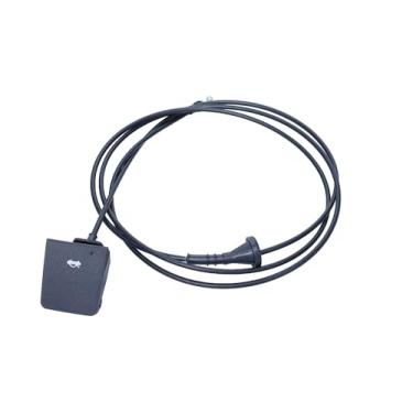 Imagem de PT Auto Warehouse HLRCH-GM549 - Cabo de liberação de trava primária do capô, preto - sem colher de capô (substitui # 84279469, 23498697, 22790242)