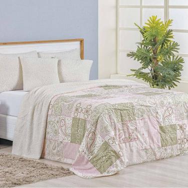 Imagem de Cobertor Queen Top Line Estampado Hipercal/Sherpa 1 Peça - Loire - 100% Poliéster