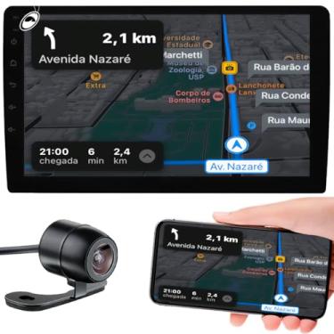 Imagem de Som Automotivo Central Multimídia 10 Polegadas Android GPS Wifi FM Bluetooth Roadstar - RS-1002BR