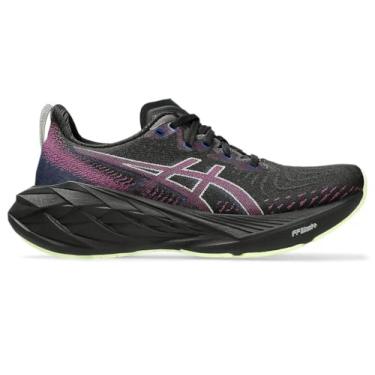 Imagem de Tênis Asics Novablast 4 Feminino - Preto/roxo - 40 (Preto e Roxo, BR, Adulto, Numérico, 40)