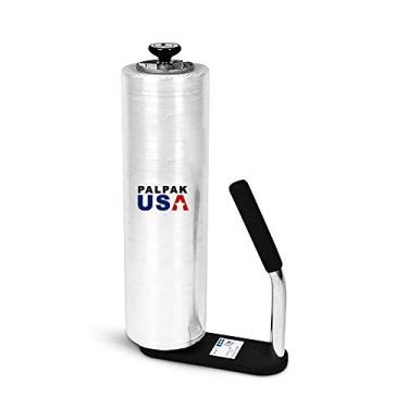 Imagem de PalPakEXT O Dispensador de Filme Elástico Líder – Comporta 40,6 cm a 55,8 cm de stretch – Ótimo para película de 50,8 cm de peso leve industrial de paleta – Alça de ajuste de puxador de tensão
