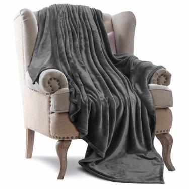 Imagem de Cobertor Manta Casal Soft Microfibra, 180x220 cm, Toque Macio, 180g/m²