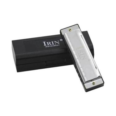 Imagem de Blues Harmonica 10 Furos 20 Tons Chave G ABS Instrumento De Sopro Para