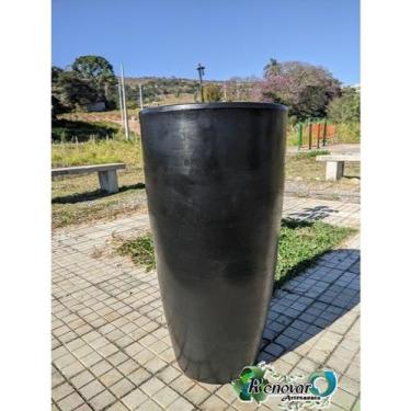 Imagem de Vaso De Planta Grande Cone Brilhante Luxo Decorativo XGG - Renovar Art