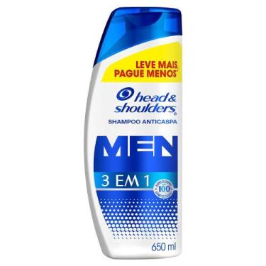 Imagem de Shampoo Anticaspa Head & Shoulders Men 3 em 1 650ml, 650ml