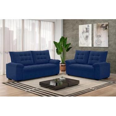 Imagem de Conjunto de Sofás Estofados 3 e 2 Lugares Bertioga - Best House
