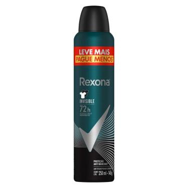 Imagem de Antitranspirante Aerosol Rexona Men Invisible 250ml