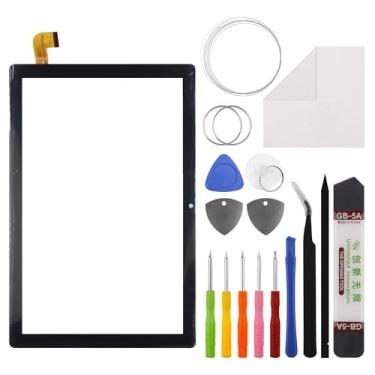 Imagem de Vvsialeek Nova substituição de digitalizador de tela sensível ao toque para Apolosign M108 com kit de ferramentas de reparo especializadas (sem tela LCD) - com adesivo OCA