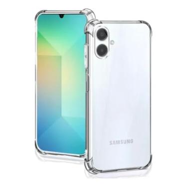 Imagem de [GL CASES] Capa A06 Capinha Samsung A06 Slim Clear Anti Impacto Reforçada Silicone Transparente Case Samsung Galaxy A06 Flexível Anti Choque Encaixe Preciso Com Proteção Para Câmera e Tela