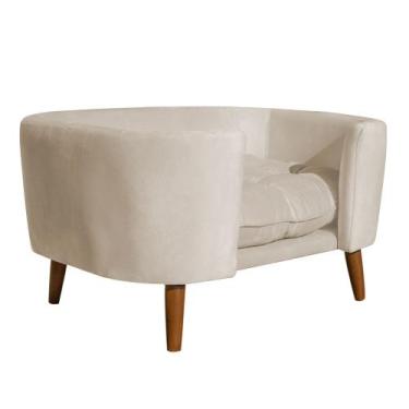 Imagem de Cama Para Cachorro Pet Sofá Gato Pé Palito Caminha Confortável com Alm