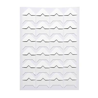 Imagem de Cantoneira Auto Adesiva para Fotos Yes Sortidos, Branco