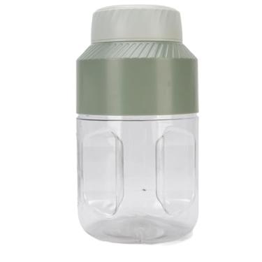 Imagem de lyrlody Liquidificador de Espremedor Portátil, Grande Capacidade de 1000 Ml, Bateria Recarregável USB, Design Multifuncional, Estética Moderna, Compacta e Fácil de Limpar, Versátil na