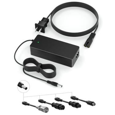 Imagem de VHBW - Carregador elétrico de 42 V 2 A com 5 tomadas para mod, mod, desportos mod, máquina de barbear, Gotrax, Jetson, Voyage, Ninebot, Volpam, Hiboy, Aovopro, Segway, Bird, Gyroor bateria para