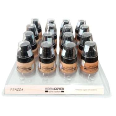 Imagem de FENZZA BASE LIQUIDA HIDRACOVER 16 UNIDADES +PV FZ35034 DISPLAY