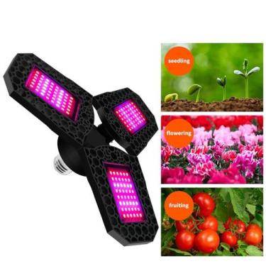Imagem de Luminária LED Grow Para Plantas 40W - Faça Suas Plantas Receberem Luz 